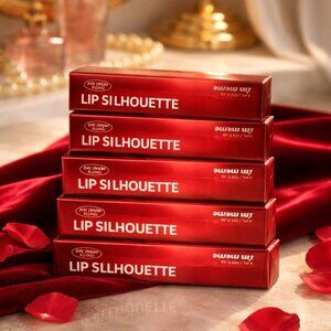 IM MEME Lip Silhouette In 002 Highteen Red in Case of 5